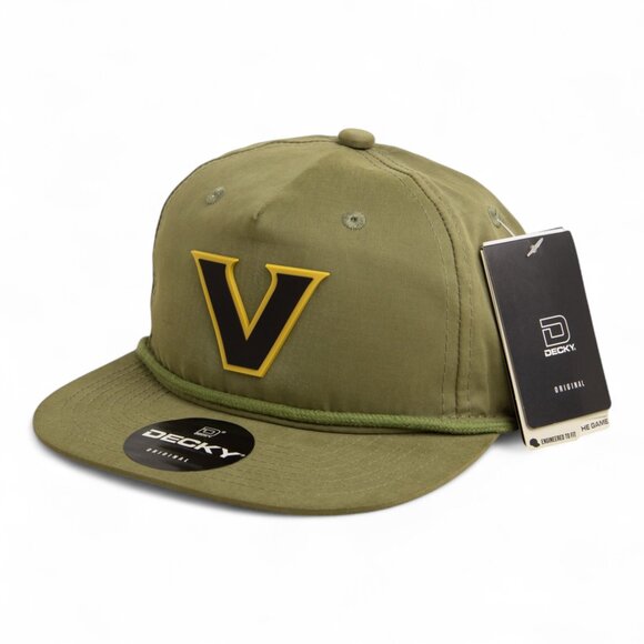 Vanderbilt Commodores Black 3D Classic Rope Hat- Loden - Picture 2 of 3